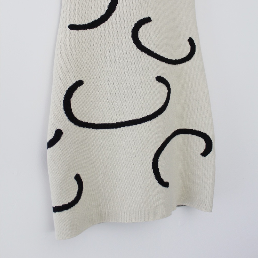 Verge Girl Summer Weekend Knit Mini Halter Dress in Cream NWT - Picture 13 of 14